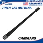 7" Car Antenna Carbon Fiber Black OEM Radio FM Antena Kit With Screw Universal