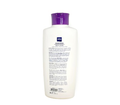 Lait Blanchissant Nourrissant Mega White 500ml - Beurre De Cacao & Karité, Neuf