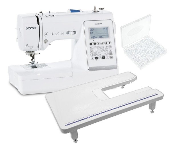 Brother Innov-Is A150 NäHmaschine + Anschiebetisch Und Spulenbox-image
