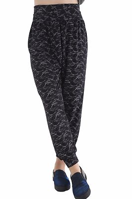 LADIES FULL LENGTH HAREM ALI BABA TROUSERS WOMEN TIE & DYE PRINT
