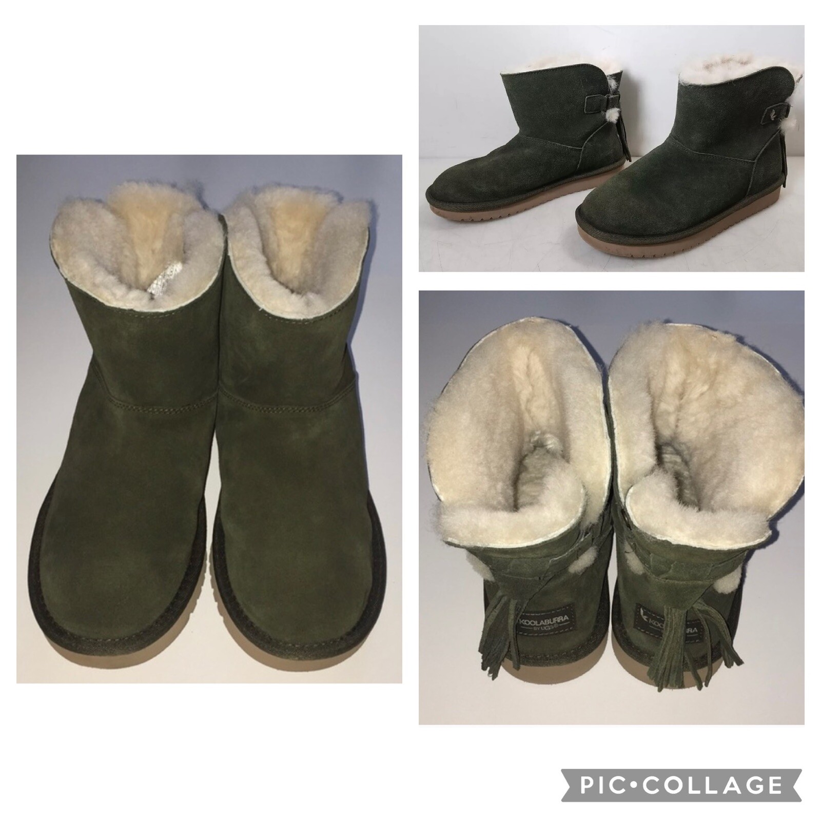 hunter green uggs boots