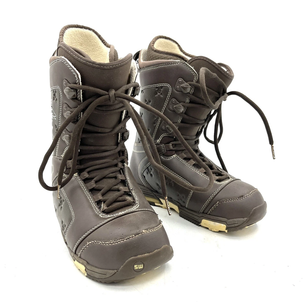 Burton Shaun White Snowboard In Snowboard Boots for sale - eBay