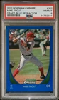 2011 Bowman Chrome Draft #101 Mike Trout Blue Refractor /199 ROOKIE PSA 8