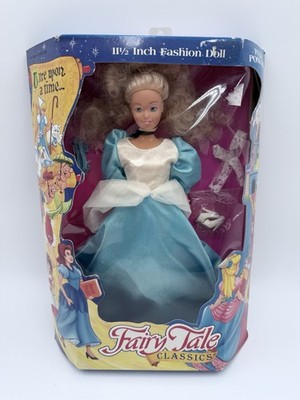 Fairy Tale Classics Cinderella Doll Sky Kids Fashion Dolls 1992 New Sealed