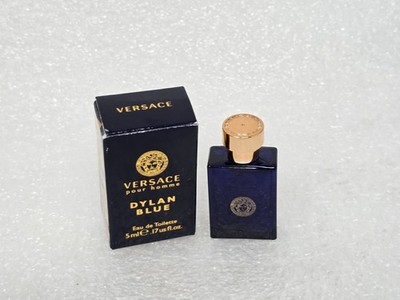 Versace Pour Homme Dylan Blue Mini Eau De Toilette .17oz Travel Size Fragrance