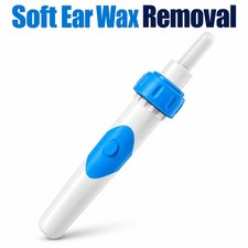 Safety Electric Cordless Vacuum Ear Cleaner Wax Remover Painless Cleaning Tool..