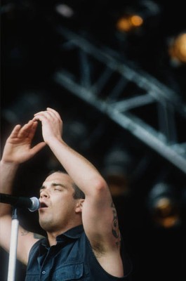 Robbie Williams Pinkpop Festival Landgraaf 24th May 1999 Old Photo 11