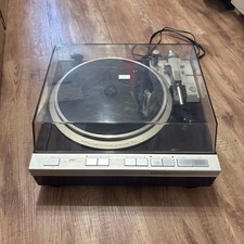 Denon DP-47F Turntable Direct Drive Turntable Vintage Tested Japan