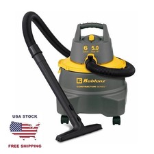 6.0 Gallon Wet Dry Shop Vacuum with 5.0 Peak HP 3 in 1 Shop Vac Heavy Duty NEW