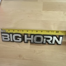 Oem Mopar Big Horn Tailgate Door Emblem Dodge Ram 1500 2500 3500 Trucks. Oem Mopar Big Horn Tailgate Door Emblem Dodge Ram 1500 2500 3500 Trucks.