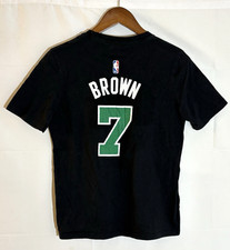Jaylen Brown Boston Celtics 7 Boy's Large Nike Dri-Fit Black S/S T-Shirt Tee