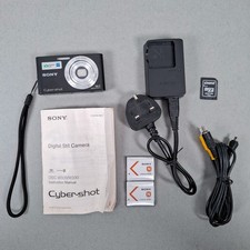 Digital Camera Sony Cybershot DSC-W320 Black Compact Digital Camera 14.1MP