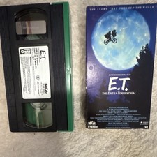 MCA Home Video E.T. the Extra-Terrestrial VHS NTSC Sci-Fi PG Hi Fi Stereo 1988