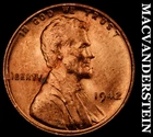 1942 Lincoln Wheat Cent- Choice Gem Brilliant Uncirculated No Reserve #J1549