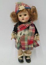Vintage Early Hard Plastic Scotch Ginny by Vogue