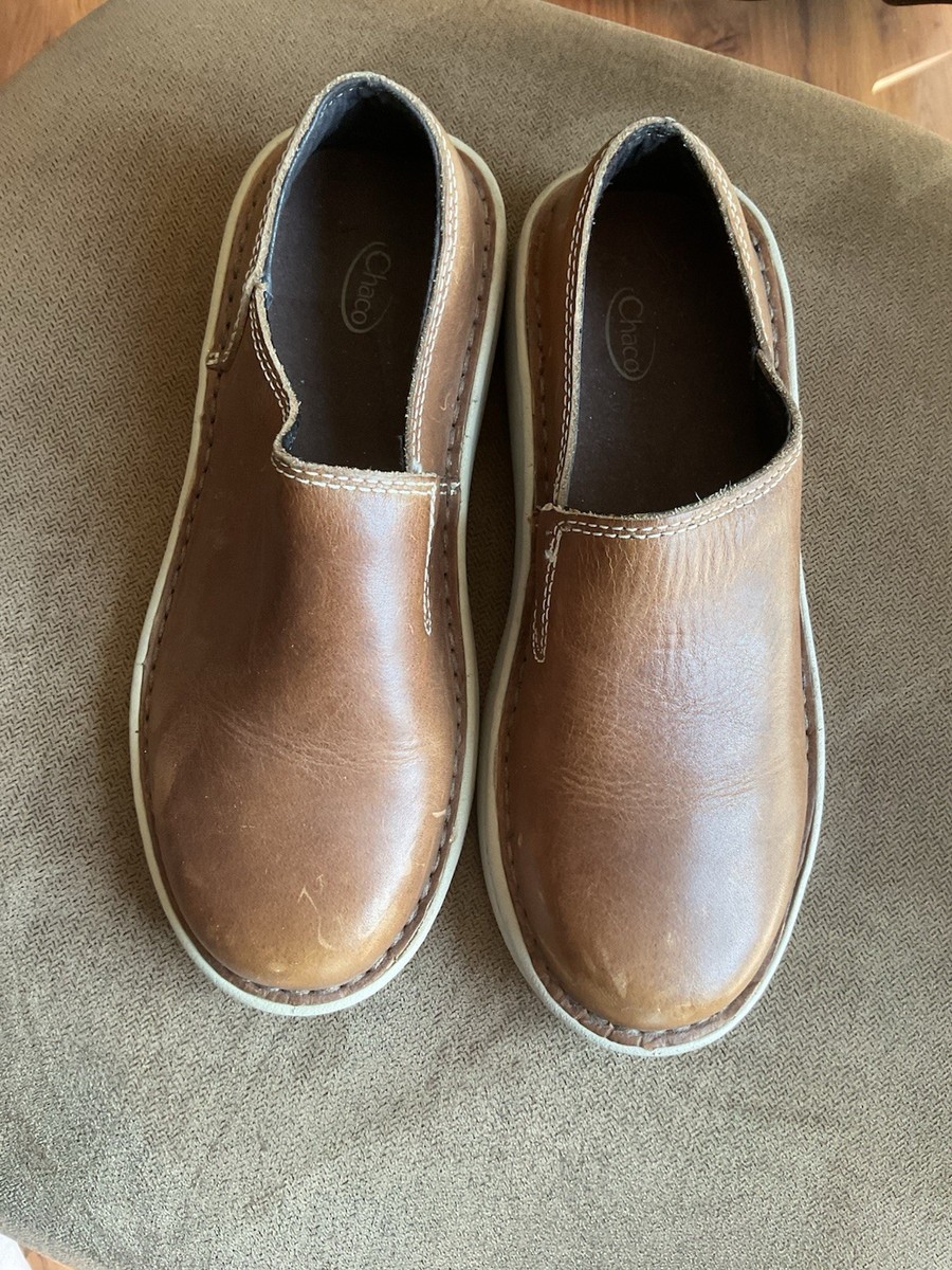 Chaco Womens Zaagh Vibram Gunnison Slip On Clogs Shoes Size Shiitake Brown