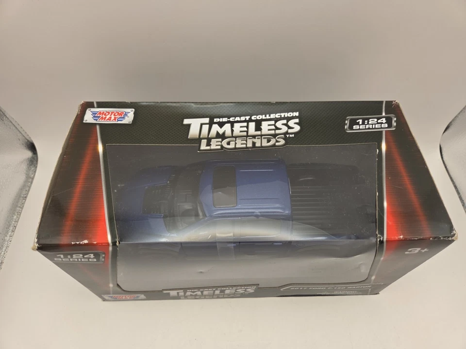 FORD F-150 RAPTOR MOTORMAX 1;24 MODELO DIECAST EN CAJA NUEVO LEYENDA ATEMPORAL Foto 4 de 4