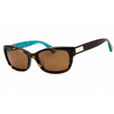 Kate Spade Women's Sunglasses Havana Turquoise Cat Eye Frame Marilee/P/S 0FZL 00