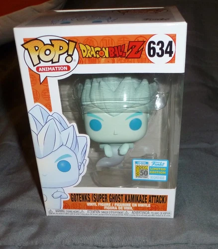 Funko Pop! Dragon Ball Z Gotenks Super Ghost Kamikaze Attack #634 SDCC Sticker