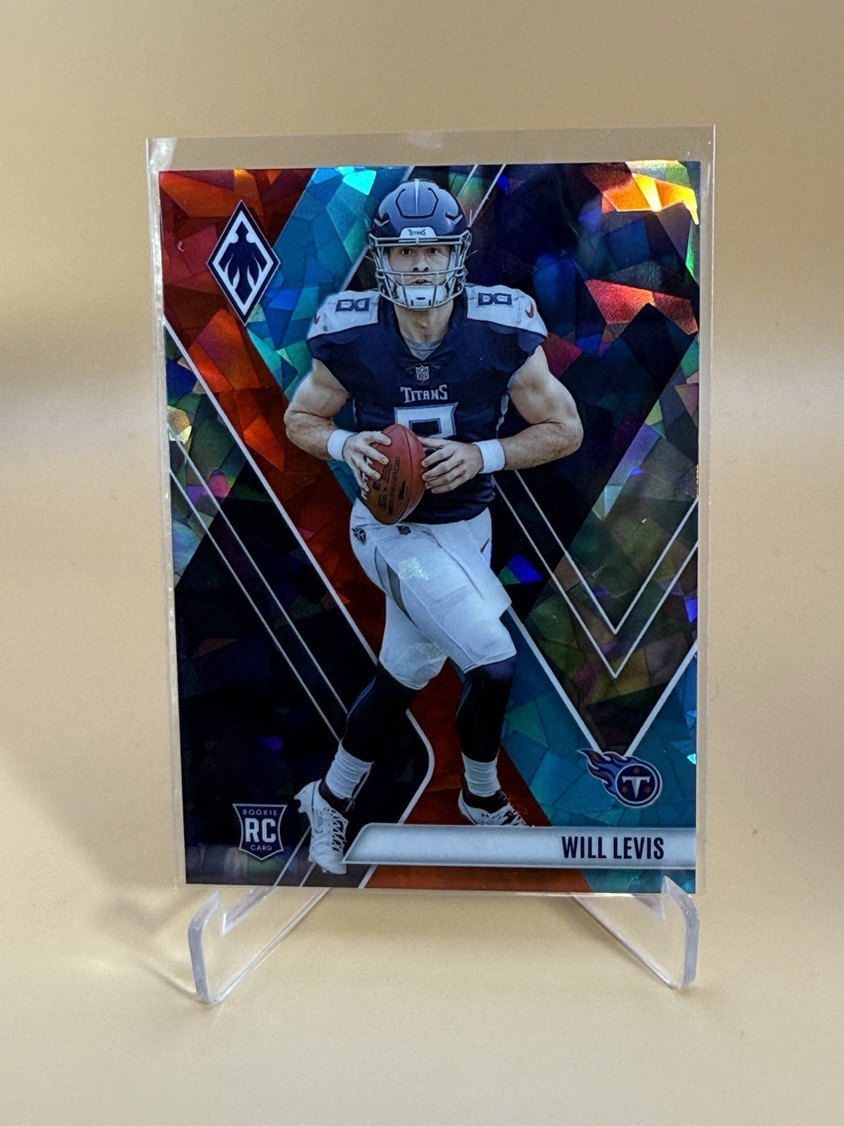 2023 Panini Phoenix Rookies Fire & Ice /50 Will Levis #118 Rookie RC Titans