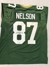 Jordy Nelson Authentic Signed Green Bay Packers Jersey Autographed JSA Witness
