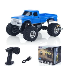US Stock 1/36 4WD 2.4G RC Off Road Vehicle Mini Crawler Car Battery RTR Car Toys