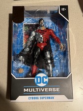 McFarlane Toys DC Multiverse Cyborg Superman Gold Label Target Exclusive Figure