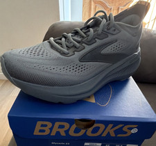 Brooks Glycerin 23 Gray Men's Plush Cushion Athletic Sneaker 110476 1D 096