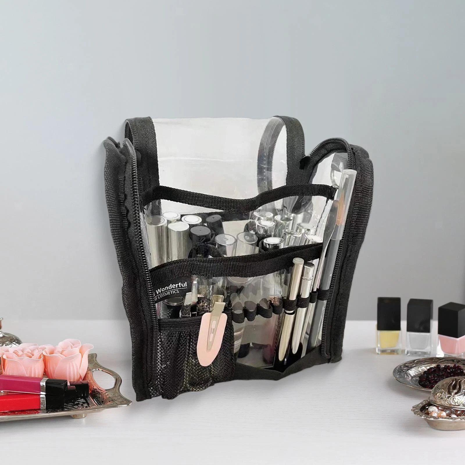 Makeup Artists Bag Make up Bags Organizer Multifunctional Portable Large