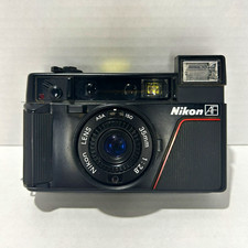 Nikon L35AF 35mm Camera 1000 ISO Variant f/2.8 Lens |FULLY FUNCTIONAL & WORKING 