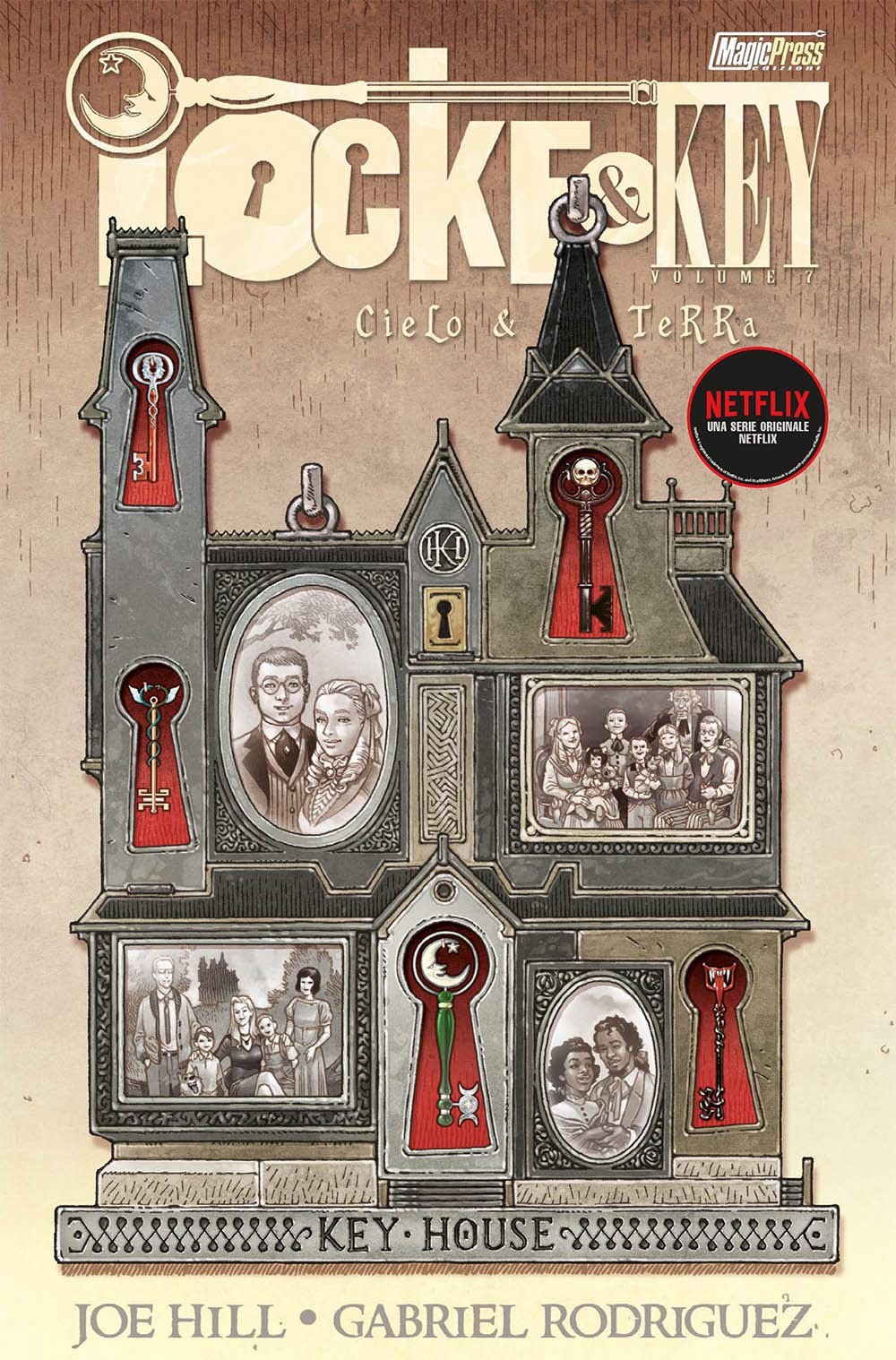 Locke & Key vol. 7 Nuova Edizione: Cielo e Terra [Paperback] Hill, Joe and Rodri