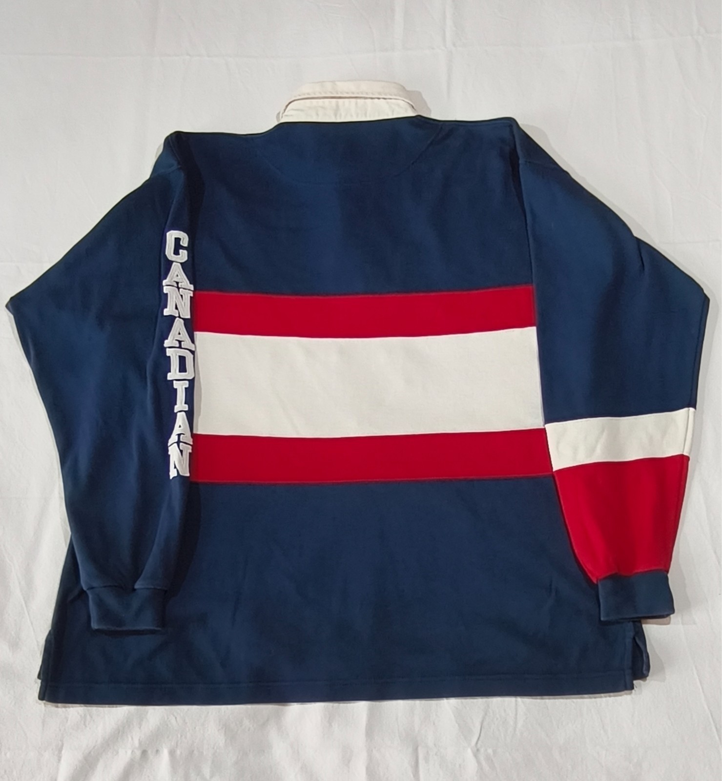 Canada Rugby Shirt 90s River Woods Langarm Canadian Flag Vintage Y2K 5