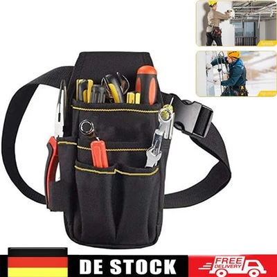 MARKENLOS Mehrere Elektriker Werkzeug Oxford Tuch Gürteltasche Leinwand Hardware Werkzeug