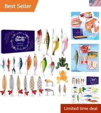 2025 Fishing Advent Calendar: 24  Lures for Enthusiasts - Fresh/Saltwater