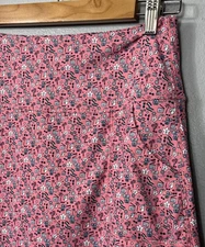 Peter Millar Womens XS Hollywood Golf Layered Skort Skirt Tennis Movies Pink