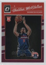 2016-17 Panini Donruss Optic Purple Prizm Sheldon McClellan #199 0q0