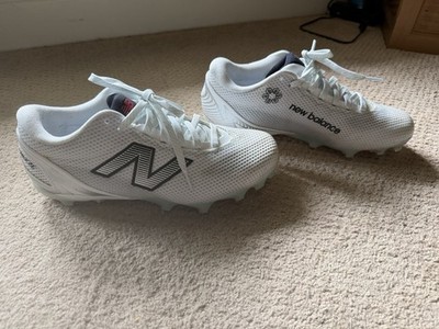 New Balance FreezeLX V5 Lacrosse Cleats Women's 9 Men s 7.5 White black 