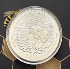 2011 Glacier Montana 5 OZ ATB .999 Silver Round