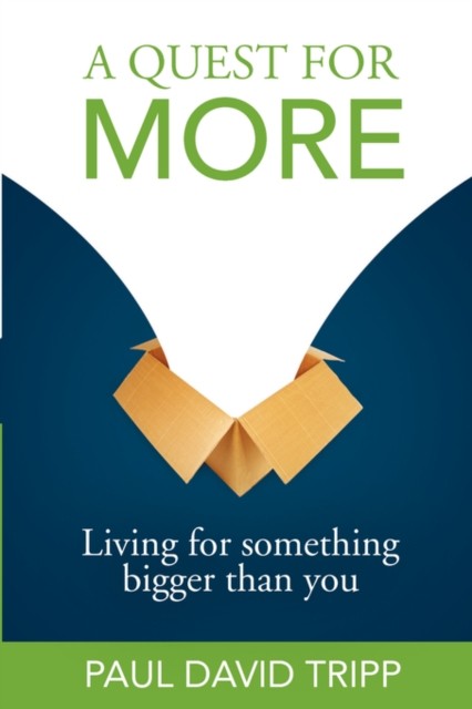 A Quest for More – Living for Something Bigger than You by Paul David Tripp