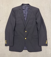Brooks Brothers VBC 1818 Regent Navy Blazer with Gold Buttons 41L - Made In USA
