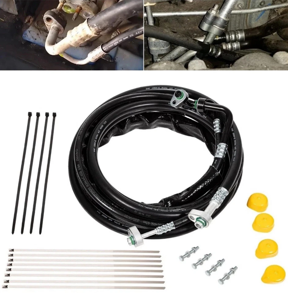 New Rear AC Line Set FE37190 For 2011-2016 Ford Explorer 2013-2019 Flex and MKT Foto 2 de 4