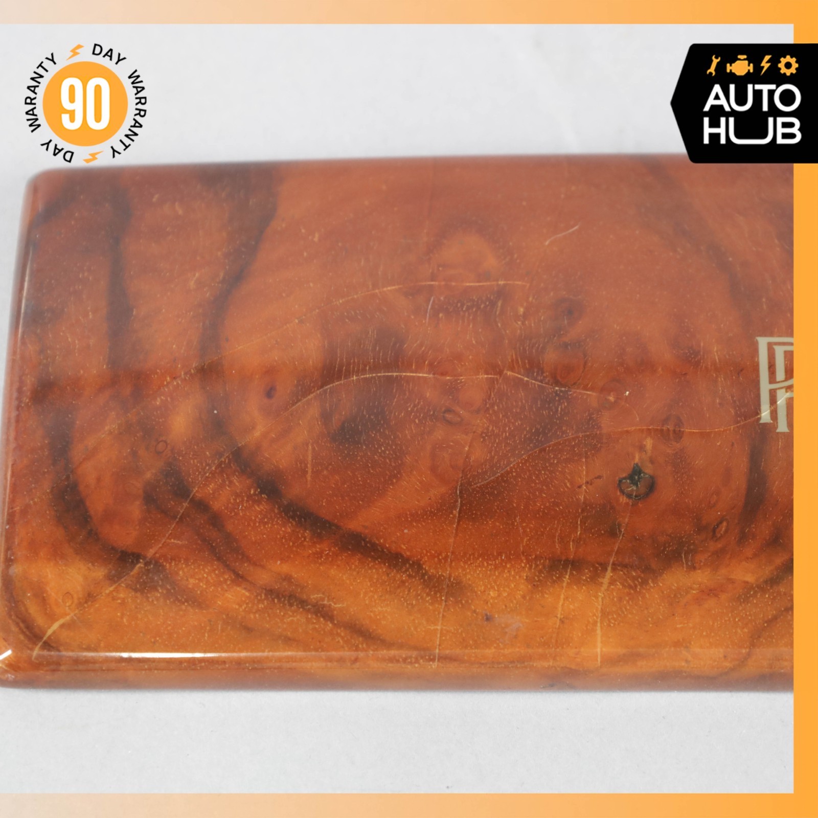 99-02 Rolls Royce Silver Seraph Center Console Radio Cover Trim Panel Wood OEM
