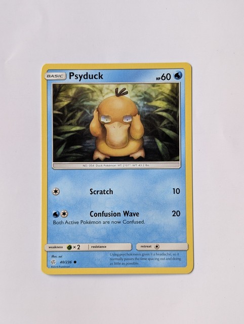Psyduck - 40/236 NM Cosmic Eclipse Pokemon