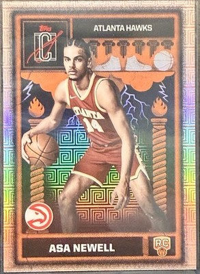 2025/26 Topps Signature Class Asa Newell Case Hit Odyssey ODY-19 Hawks (RC)