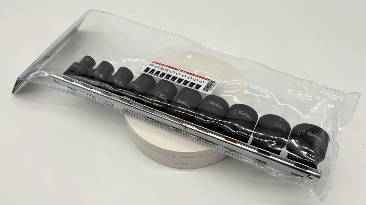 韓国 ソバントレイ Yamashita Ko-Ken Impact Hex Socket Rail Set RS14401M/10 12.7mm