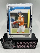 2024 Panini - Donruss Football Bo Nix Rated Rookie RC #369 NFL Denver Broncos