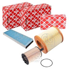 FEBI POLLEN- LUFT- ÖL-FILTER PAKET passend für Audi A6 C6 4F2 4F5