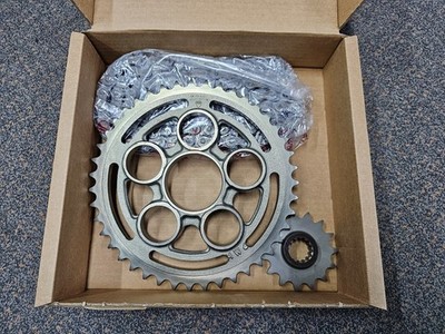 Genuine Ducati Chain And Sprocket Kit, Hypermotard 950, 2019-2025, 67621181A