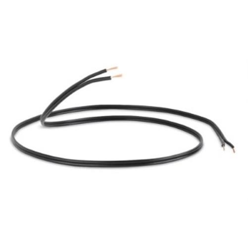 QED Profile 42 Strand Speaker Cable - Black 1.0m Term With QED Screwloc Spades