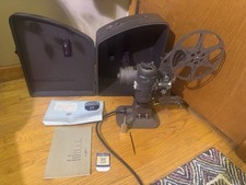 1930s Vintage Bell and Howell 8mm Movie Projector W Papers  Oil Working 700L